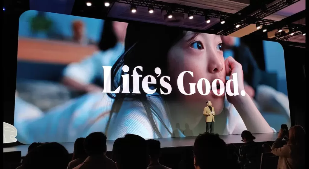 LG CES 2025 LG Nova Life is God