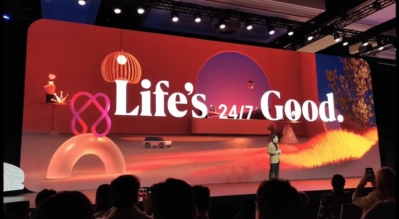 LG CES 2025 LG Nova Life is God 247