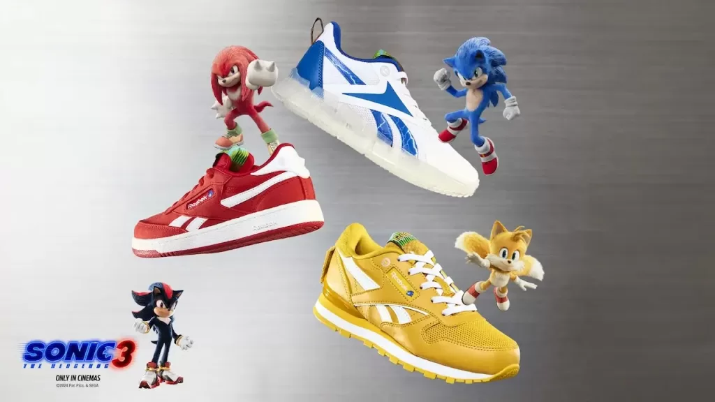 Sonic 3 x Reebok