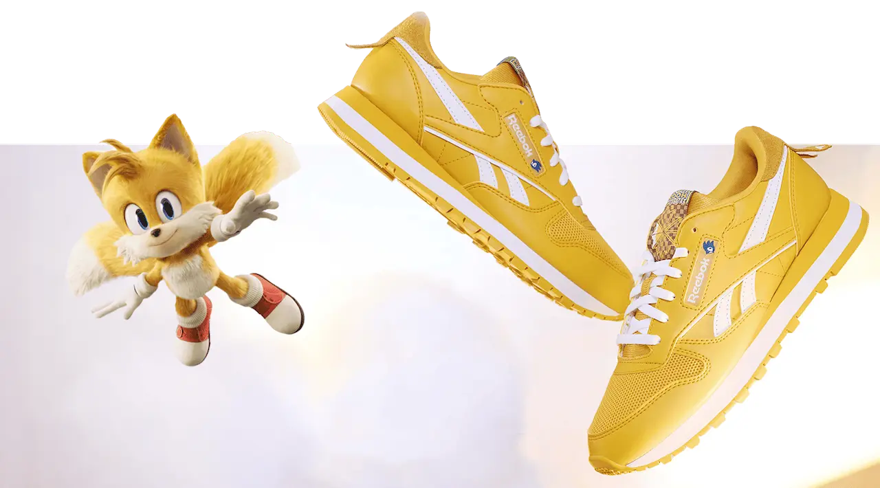 Sonic 3 x Reebok tails