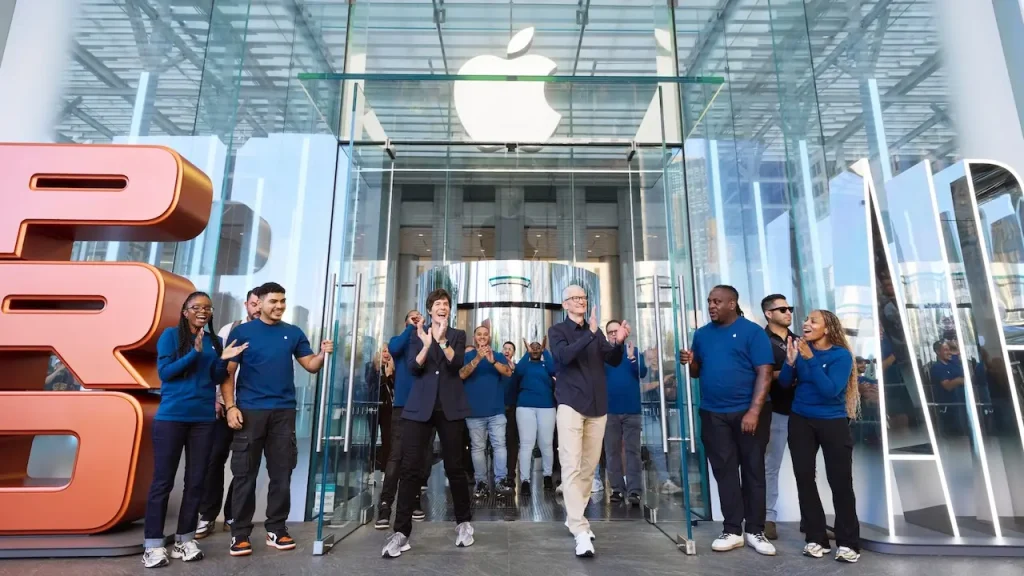 Apple Tim Cook CEO 2026 New York