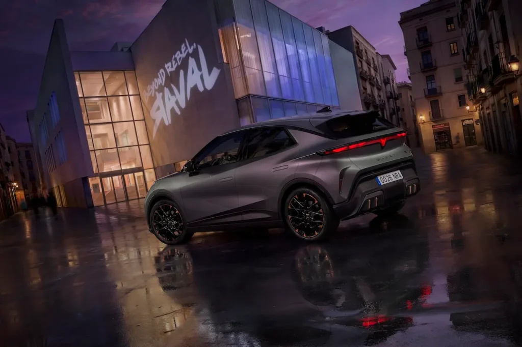 CUPRA Raval Barcelona presentacion trasera