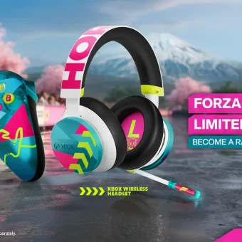 Control y audifonos de Forza Horizon 6