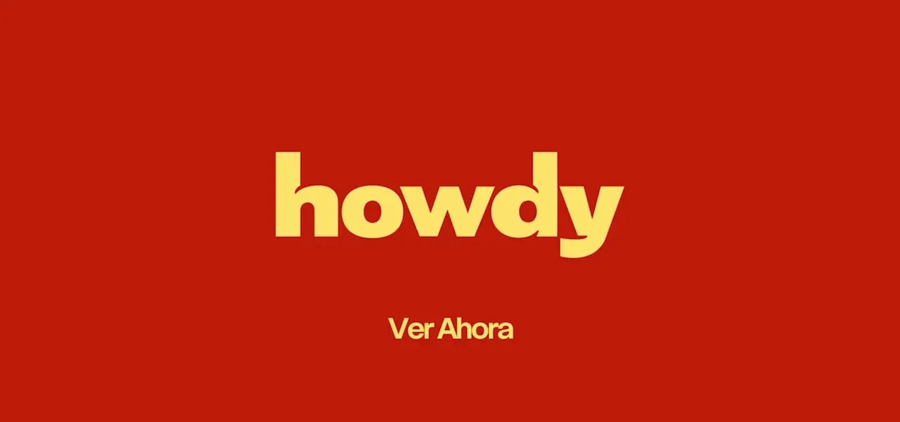 El contenido de Howdy ahora lo puedes disfrutar en Prime Video Howdy logo