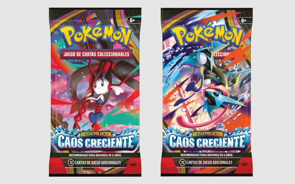 JCC Pokemon Megaevolución-Caos Creciente sobres