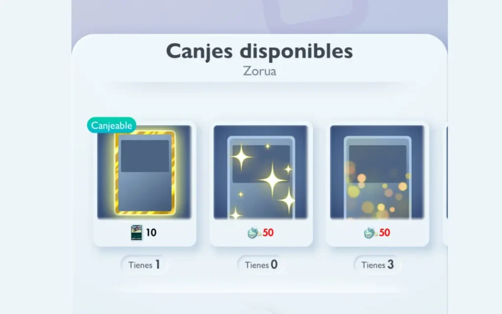 JCC Pokémon Pocket Aura Pulsante marco dorado