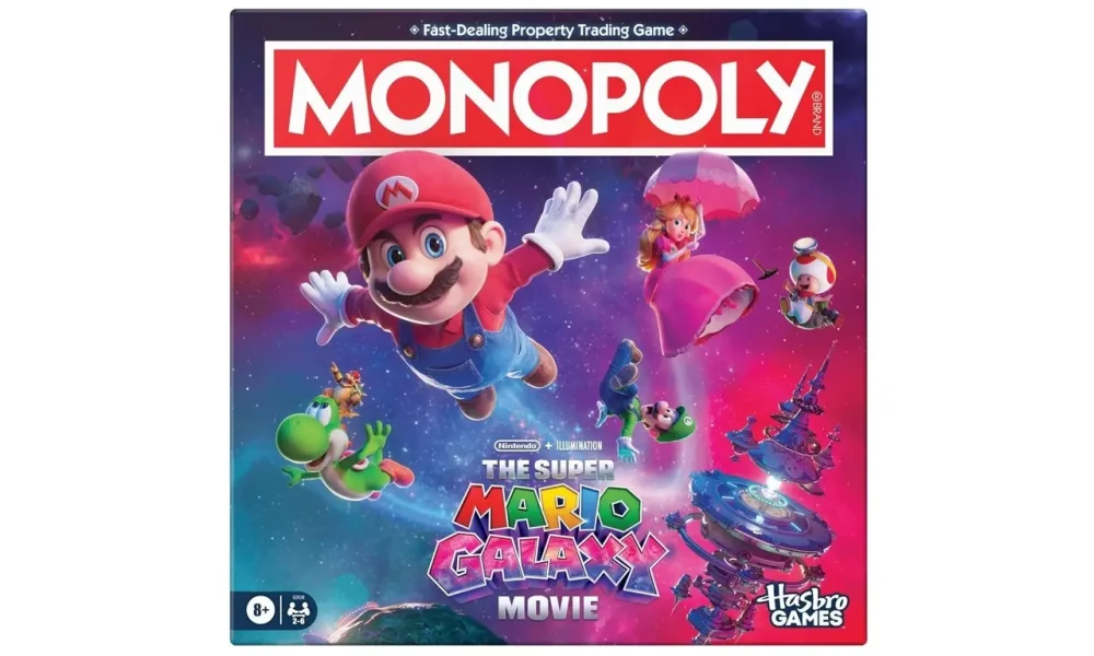 Hasbro presenta el Monopoly edición Super Mario Galaxy: La Película Monopoly edición Super Mario Galaxy La Película