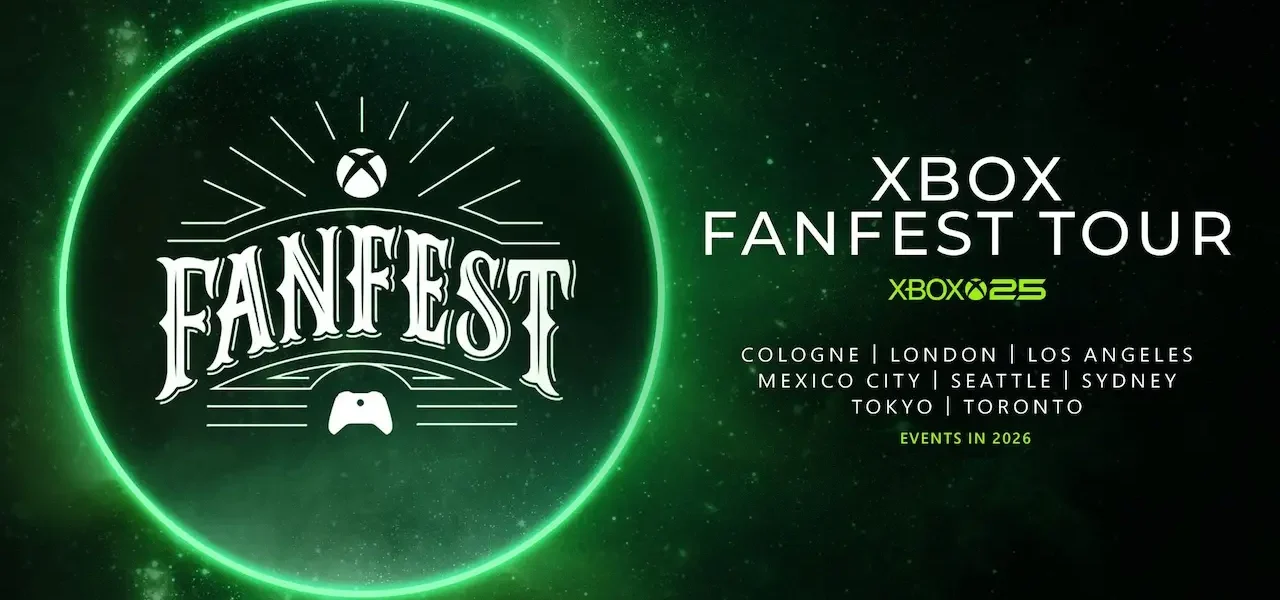Xbox FanFest 2026 ciudades