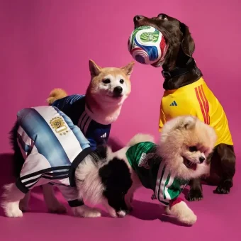 adidas presenta jerseys para mascotas de la Copa Mundial de la FIFA 2026 adidas jerseys mascota mexico japon colombia argentina