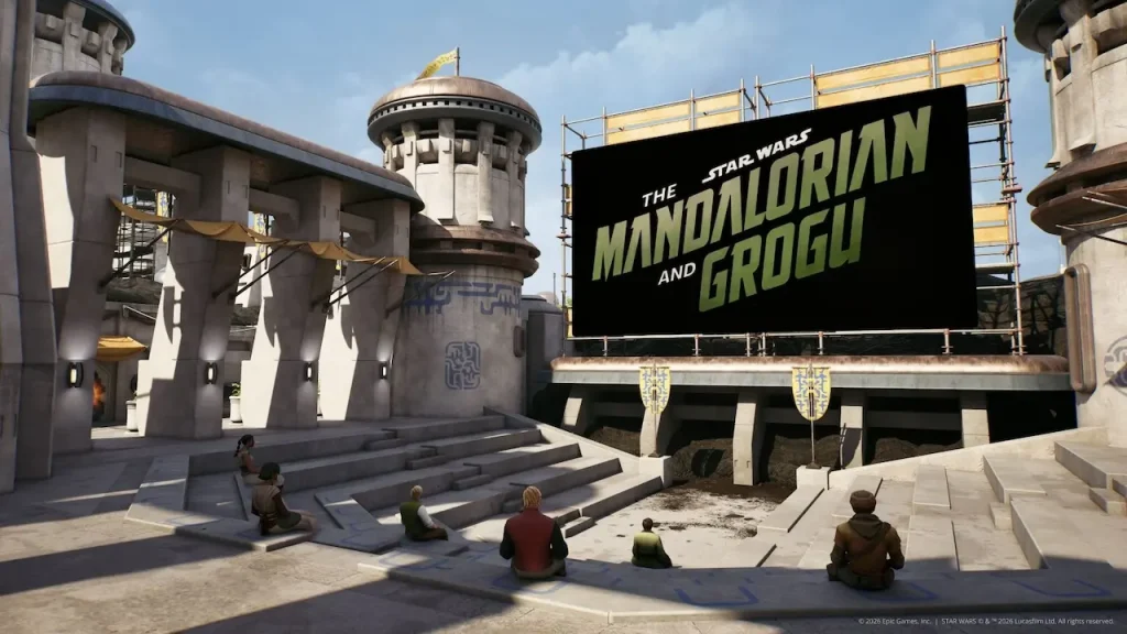 fortnite star wars mandalorian and grogu