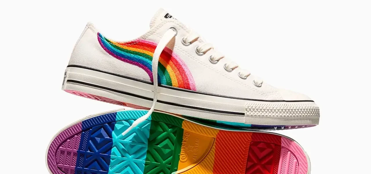 Converse presenta su nueva colección Pride 2026: Siempre orgullosos de ser Converse Pride 2026 Ola Pride Chuck Taylor choclo