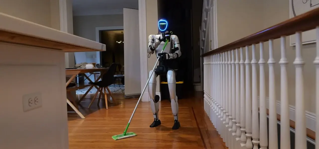 Gatsby ya tiene el primer servicio de limpieza doméstica con un robot humanoide Gatsby robot humanoide para limpieza