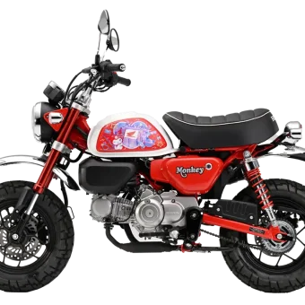 La edición especial Honda Monkey x Kuromi ya está disponible en México Honda Monkey x Kuromi
