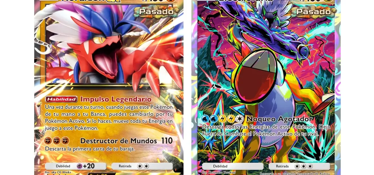 Lo que llega a JCC Pokémon Pocket con la expansión Impulso Paradójico JCC Pokémon Pocket Impulso Paradójico