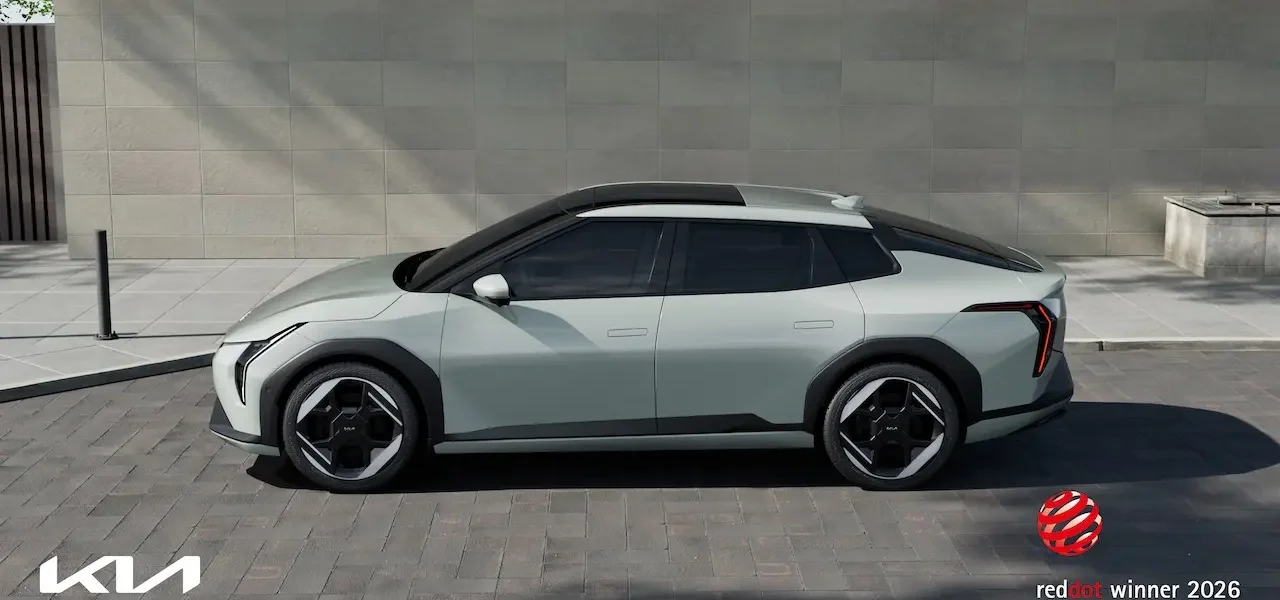 Los vehículos KIA que reciben el Red Dot Design Award: Red Dot Kia EV4 2026 Red Dot Design Award