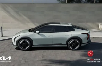 Los vehículos KIA que reciben el Red Dot Design Award: Red Dot Kia EV4 2026 Red Dot Design Award