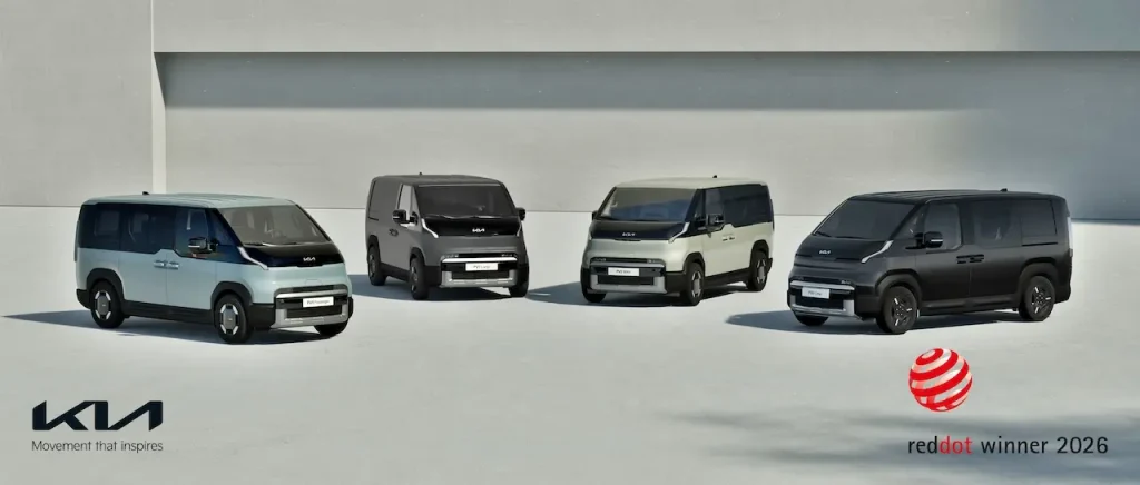 Kia PV5 2026 Red Dot Design Award