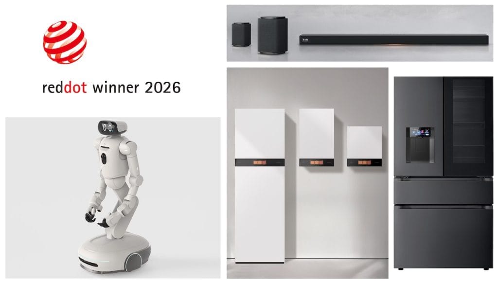 LG Productos Red Dot Design Awards 2026