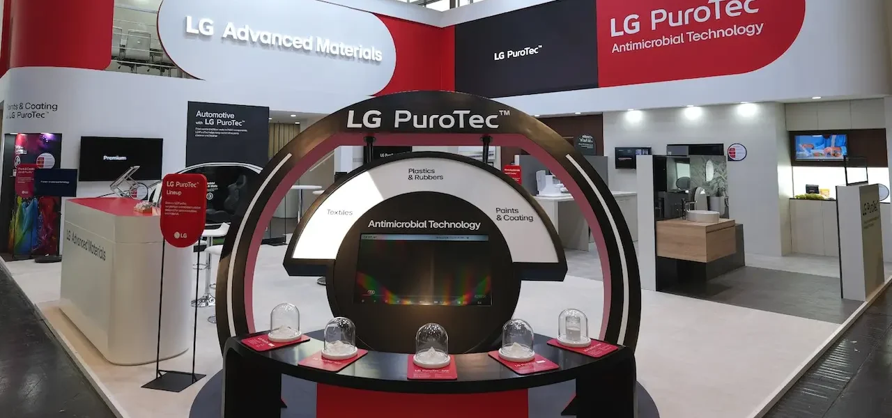 LG PuroTec polvo de vidrio