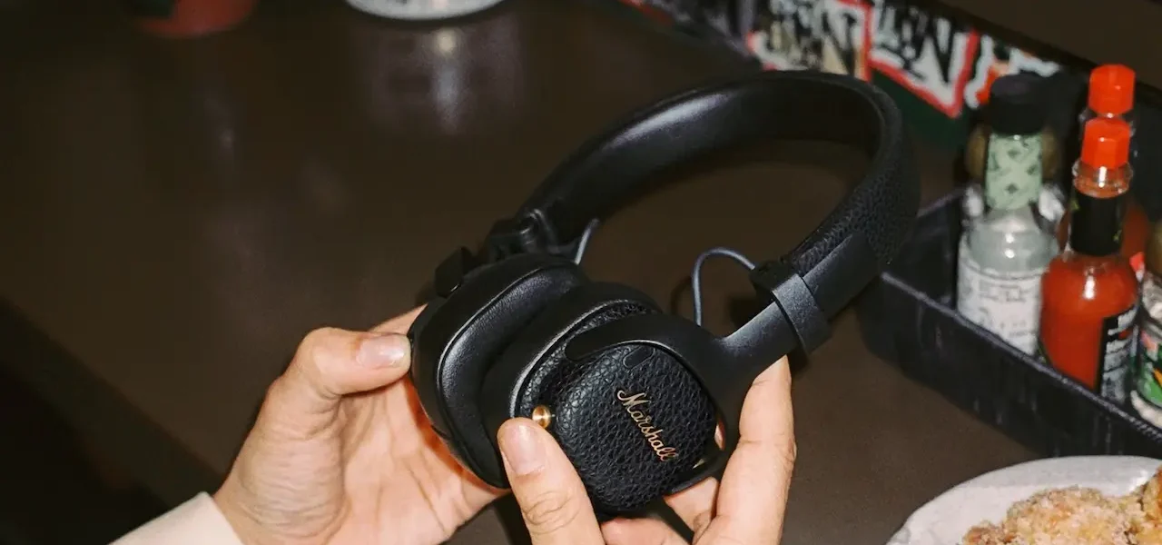 Los audífonos Marshall Milton A.N.C. ofrecen hasta 80 horas de audio Marshall Milton ANC