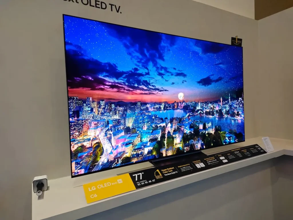 Televisores LG OLED evo C6 2026