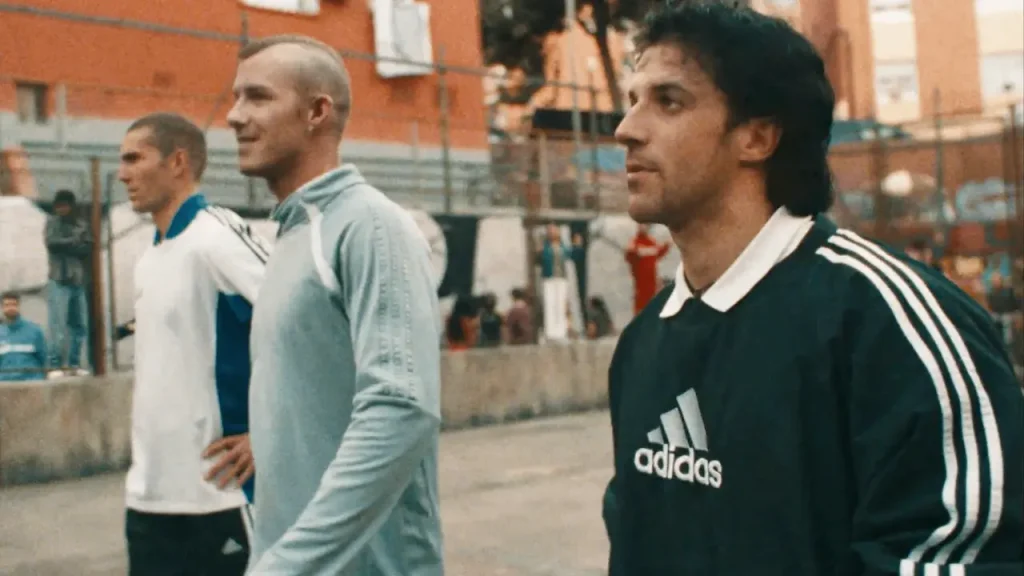 adidas Del piero, beckham, zidane comercial 2026