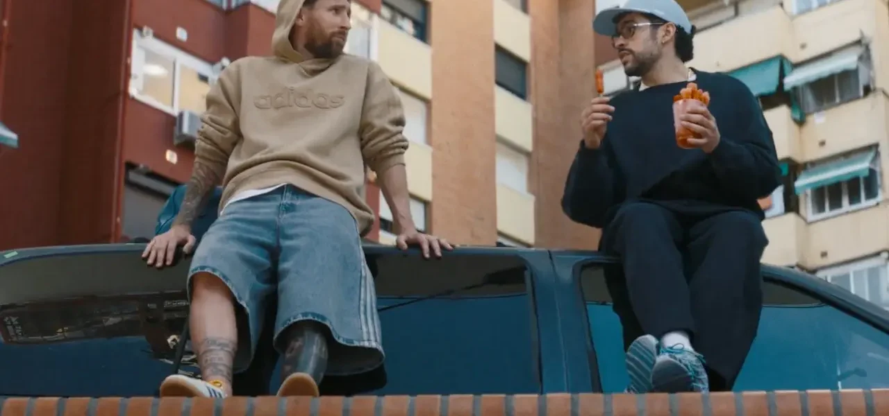 Messi, Bad Bunny, Timothée Chalamet en el nuevo anuncio de adidas adidas Messi Bad Bunny Timothee Chalamet