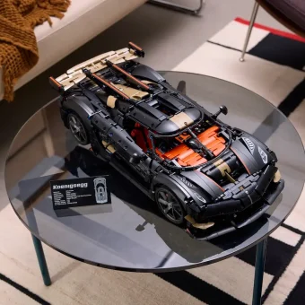LEGO Technic presenta su nuevo set del Koenigsegg Sadair’s Spear LEGO Technic Koenigsegg Sadair’s Spear Megacar set