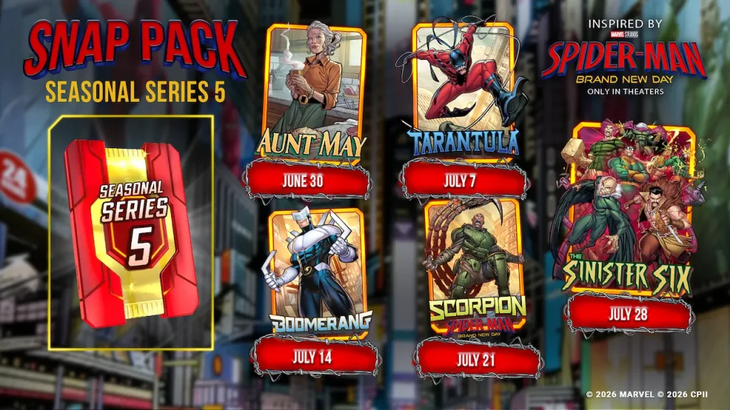 Marvel Snap Spider-Man Brand New Day