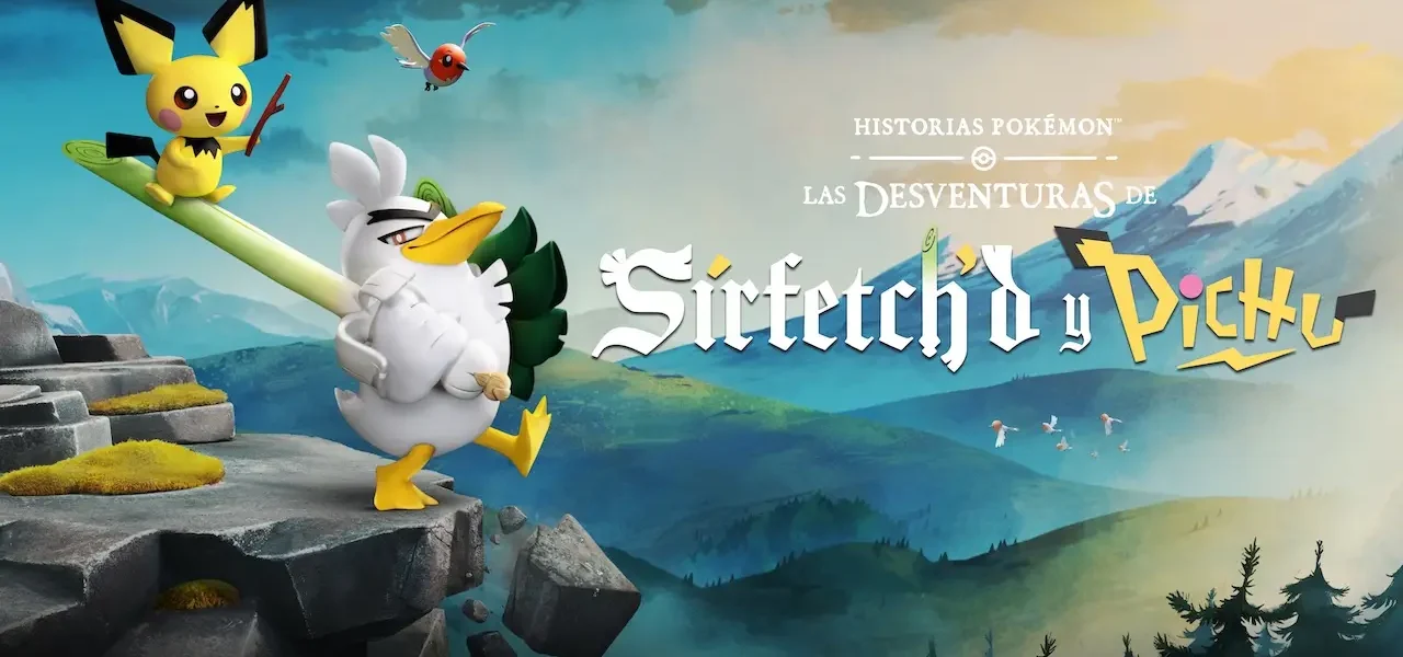 Pokémon Tales: Las Desventuras de Sirfetch’d y Pichu, la aventura en stop-motion Pokémon Tales Las Desventuras de Sirfetchd y Pichu