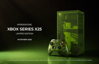 Xbox presenta un Xbox Series X25 en verde transparente por sus 25 años Xbox Series X25