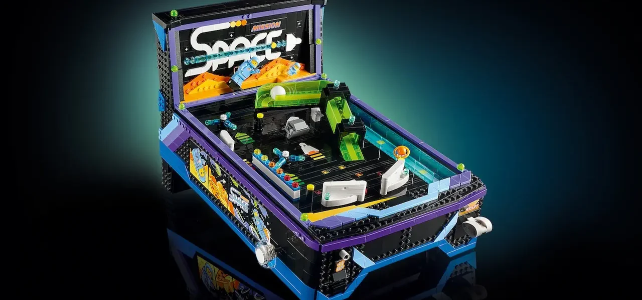LEGO presenta la primera máquina de pinball LEGO completamente funcional máquina de pinball de LEGO