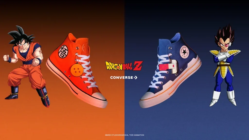 Converse x Dragon Ball Z Goku Vegeta