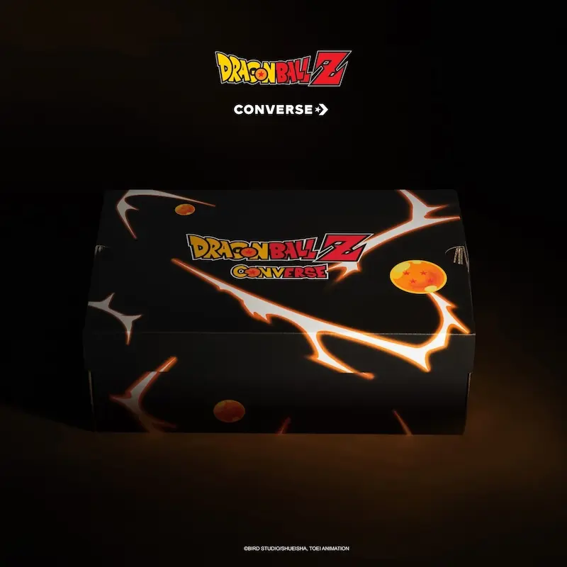 Converse x Dragon Ball Z Mexico caja