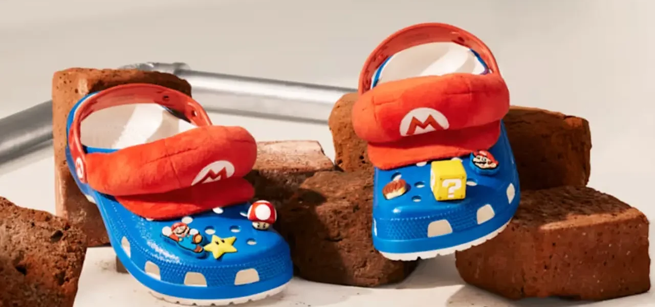 Crocs x Super Mario Bros
