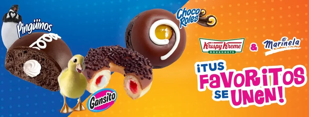 Gansito, Pingüinos y Choco Roles Krispy Kreme