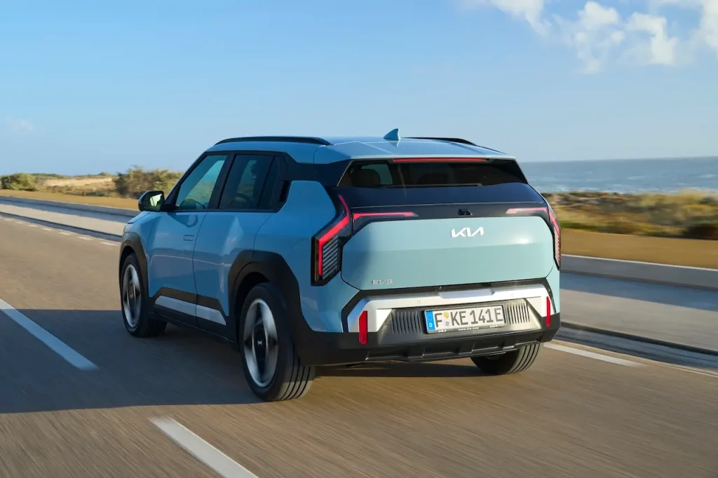 Kia EV3 2027 Mexico trasera