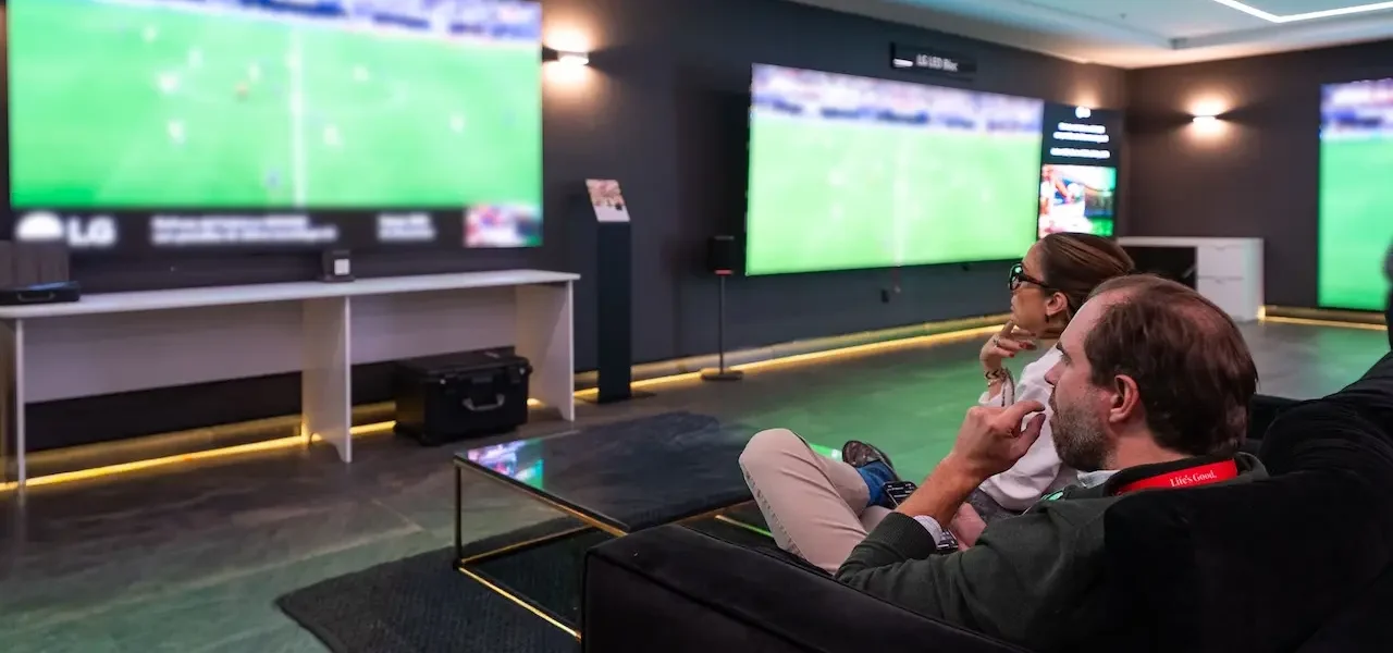 LG Soluciones B2B futbol LG Magnit
