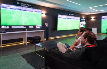 Las soluciones B2B de LG permiten una experiencia de futbol única LG Soluciones B2B futbol LG Magnit