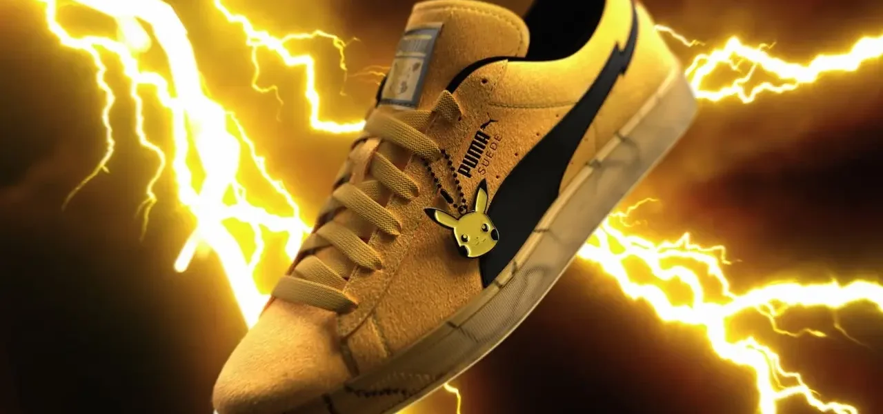 PUMA Suede Pikachu