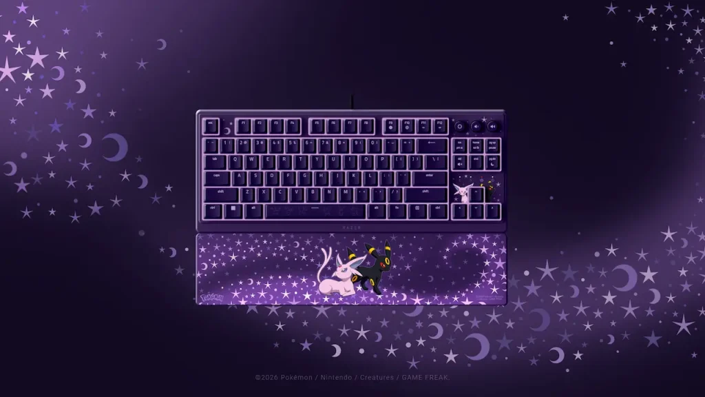 Razer Ornata V3 Tenkeyless – Edición Espeon & Umbreon