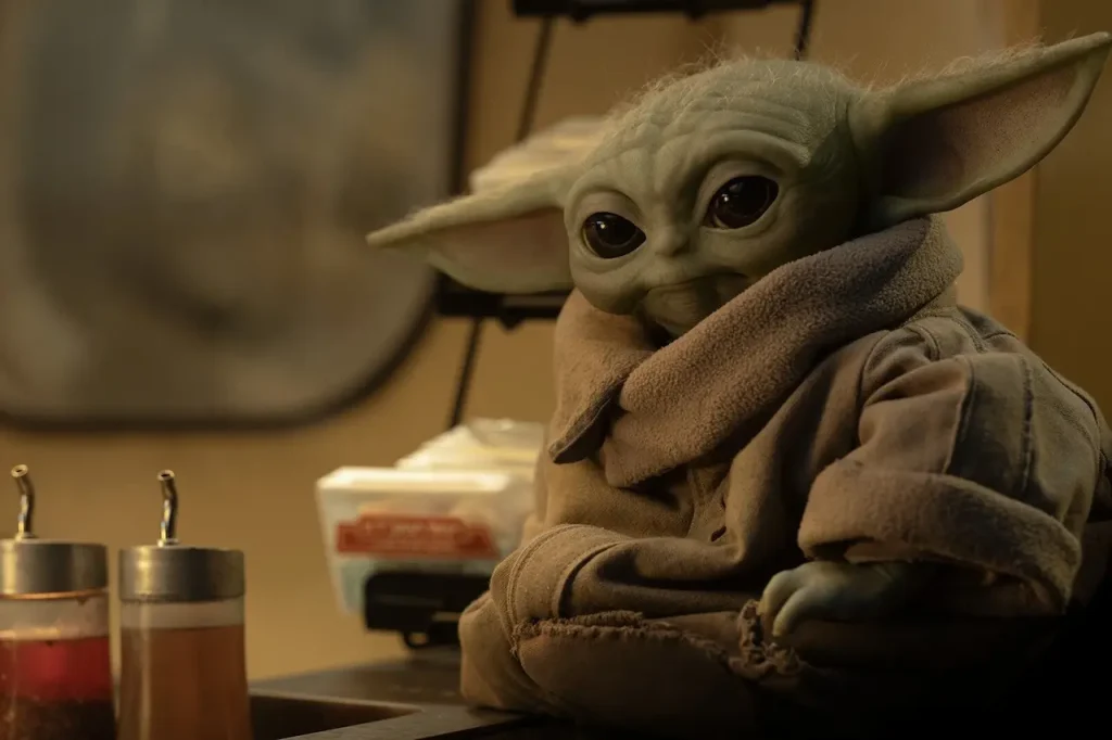 Star Wars The Mandalorian and Grogu fisica
