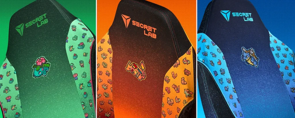 Secretlab x Pokémon SKINS Pokémon Pixel Art Pokemon