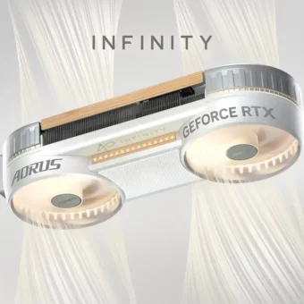 GIGABYTE presenta tarjetas gráficas AORUS GeForce RTX 50 INFINITY AORUS GeForce RTX 50 INFINITY 5080