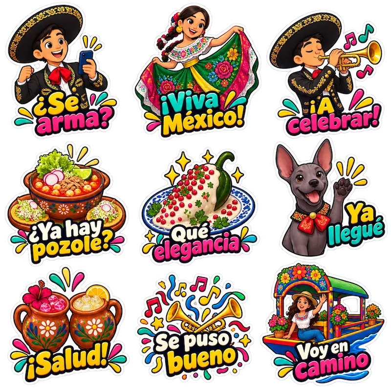 ChatGPT Image Stickers Patrios