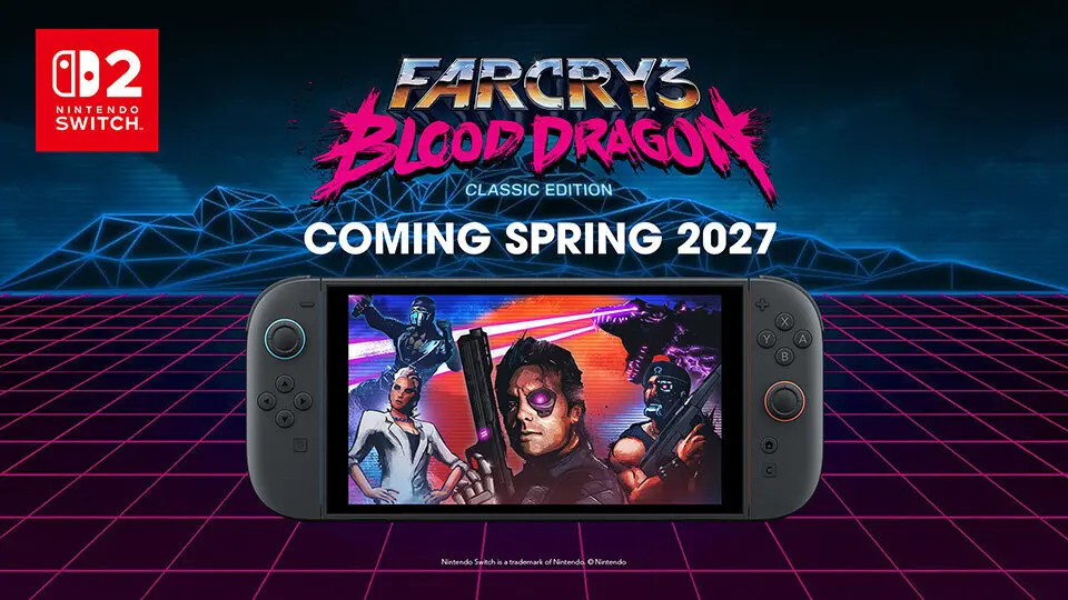 Estos juegos de la franquicia FARCRY de Ubisoft llegarán a Nintendo Switch 2 FARCRY 3 Blood Dragon Classic Edition