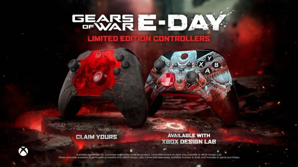 Gears of War E-Day Control Xbox