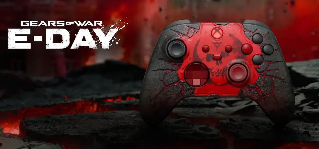 El control Xbox de edición especial inspirado en Gears of War: E-Day Gears of War E-Day Control Xbox edicion especial