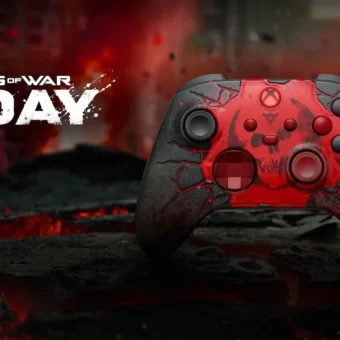 El control Xbox de edición especial inspirado en Gears of War: E-Day Gears of War E-Day Control Xbox edicion especial