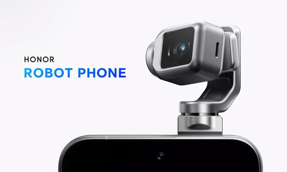 HONOR Robot Phone con robótica y cine profesional con tecnología ARRI HONOR Robot Phone sistema ARRI